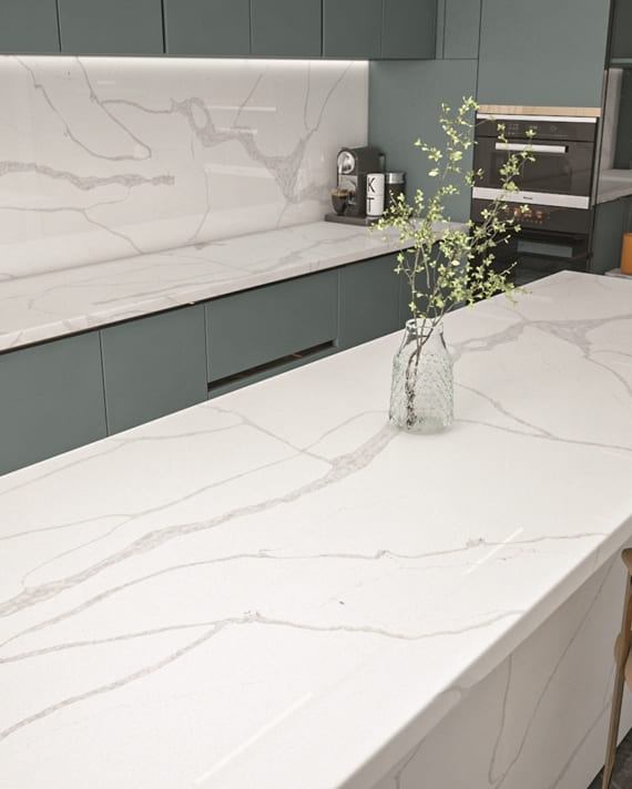 STATUARIO NUVOS  luxury quartz slab